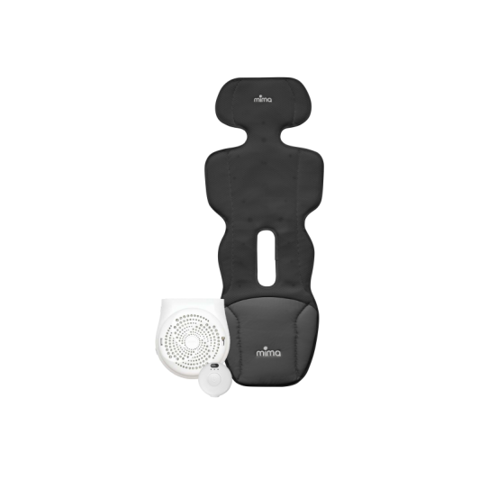 Podložka do kočíka s vetraním a Hepa filtrom Flo Black