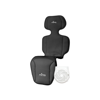 Podložka do kočíka s vetraním a Hepa filtrom Flo Black