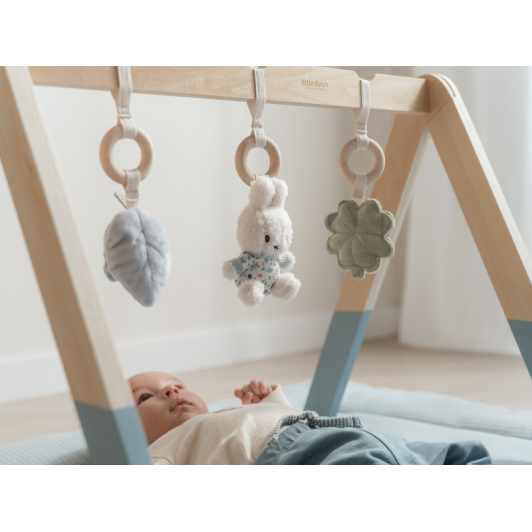 Drevená hrazdička králiček Miffy Lucky Leaves