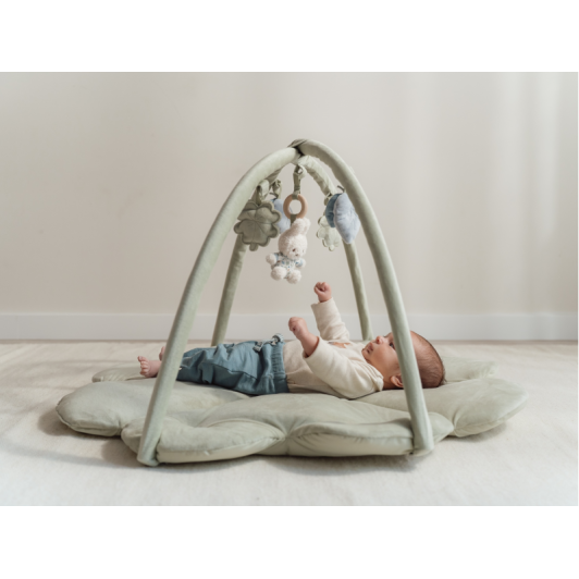 Hracia deka s hrazdou králiček Miffy Lucky Leaves