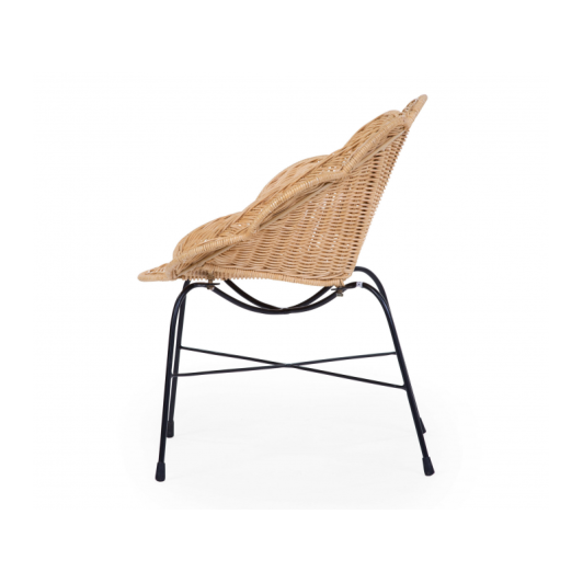 Kreslo detské ratanové Flower