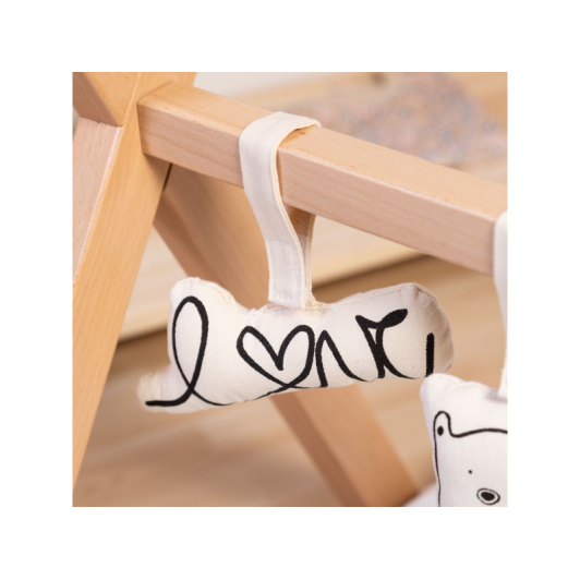 Hrazda Tipi Play drevená Natural