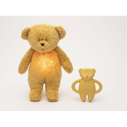 Hryzátko prírodný kaučuk medvedík Honey