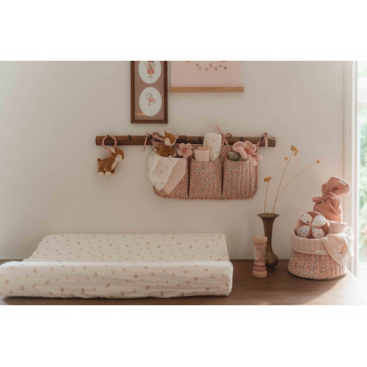 Košík textilný obojstranný malý Fairy Floral
