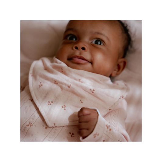 Podbradník bandana 2 ks Pure Blossom