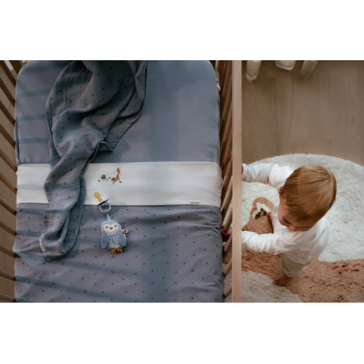 Plienka zavinovacia 120x120 cm Pure Denim Blue