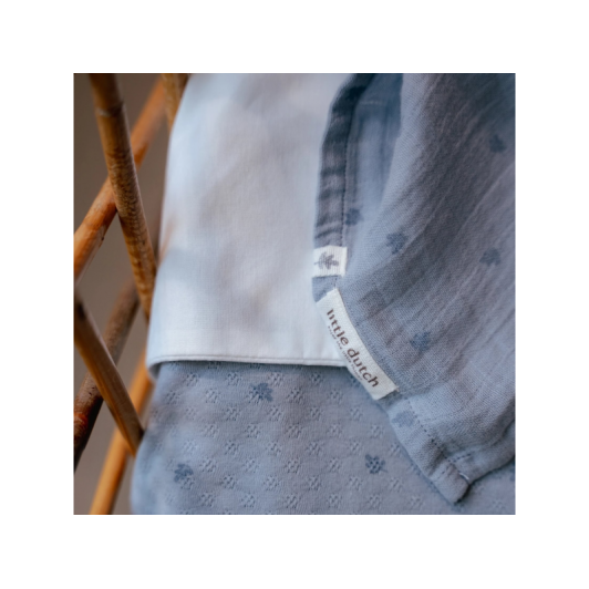 Plienka zavinovacia 120x120 cm Pure Denim Blue