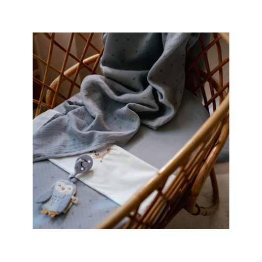 Plienka zavinovacia 120x120 cm Pure Denim Blue