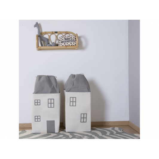 Box na hračky Dom Grey Off White
