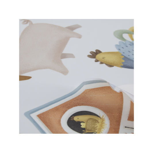 Samolepky na stenu Farma