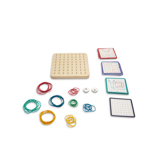 Geoboard - motorická hra