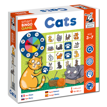 Captain Smart - Inteligentné bingo - mačky