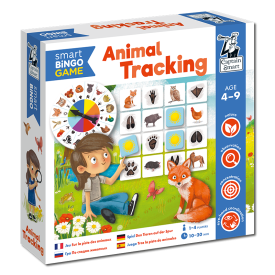 Captain Smart - Inteligentné bingo - po stopách zvierat