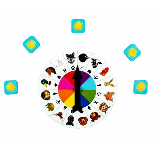 Captain Smart - Inteligentné bingo - po stopách zvierat Captain Smart - Inteligentné bingo - po stopách zvierat