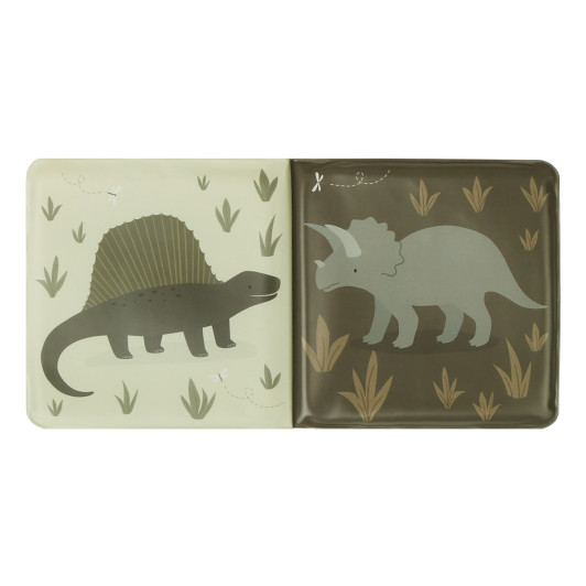 A Little Lovely Company - knižka do kúpeľa - kamaráti dinosaury