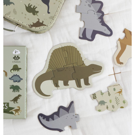 A Little Lovely Company - puzzle s dinosaurami