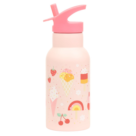 A Little Lovely Company - antikorová fľaša na pitie, 350 ml - zmrzlina A Little Lovely Company - antikorová fľaša na pitie, 350 ml - zmrzlina