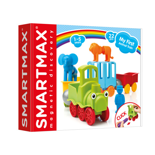 SmartMax - Môj prvý vláčik so zvieratkami - 22 ks