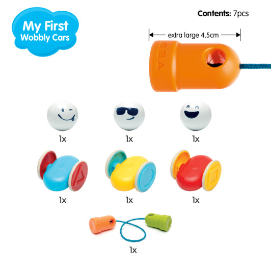 SmartMax - Moje prvé magnetické autíčka - 7 ks SmartMax - Moje prvé magnetické autíčka - 7 ks